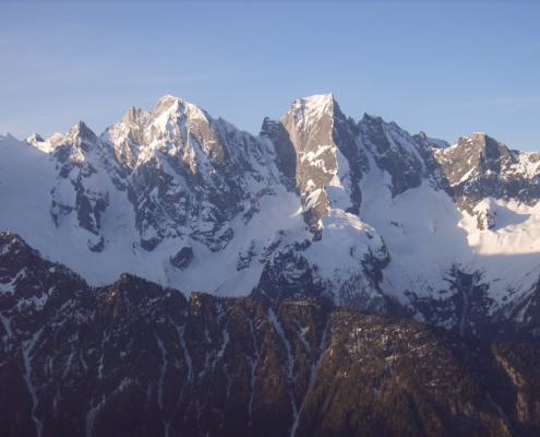 Piz Badile und Piz Cengalo